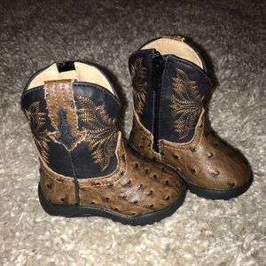Toddler Roper boots unisex size 3